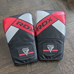RDX Boxing Gloves in Red and Black